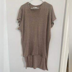 Italian made high-low tunic